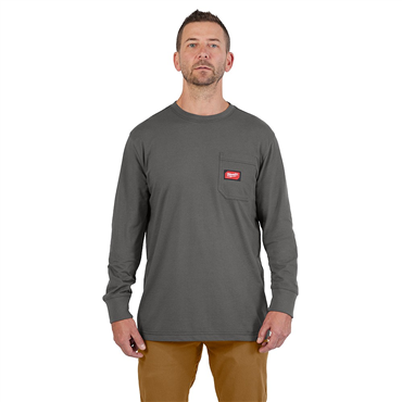 2X-Large Size Gray Tee Style Shirt