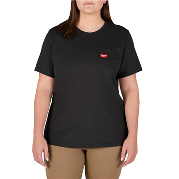 Women's GRIDIRON™ 2X Black Short Sleeve T-Shirt
