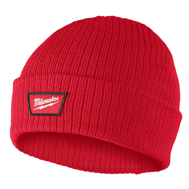 Rib-Knit Cuffed Beanie