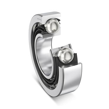 73 Series 50 mm I.D Single Row Angular Contact Type Ball Bearing
