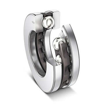512 Series 47 mm O.D Thrust Ball Bearing