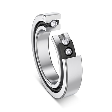 Straight Bore Angular Contact Bearing