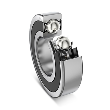 62 Series 30 mm I.D Single Row Deep Groove Type Ball Bearing