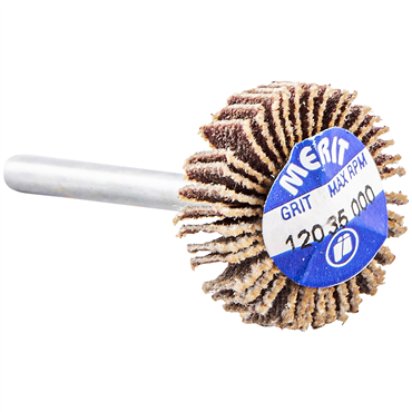 Aluminum Oxide Medium Grit Mini Flap Wheel