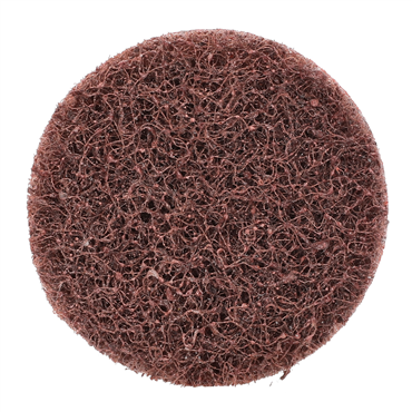 Aluminum Oxide Coarse Grit TR (Type III) Non-Woven Quick-Change Buffing Disc