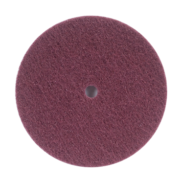 High Strength Aluminum Oxide Very Fine Grit Non-Woven Arbor Hole Disc