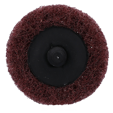 High Strength Aluminum Oxide Medium Grit TR (Type III) Non-Woven Quick-Change Buffing Disc