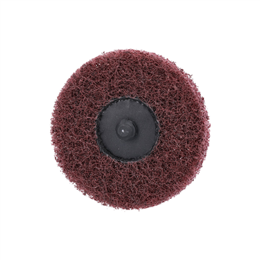 High Strength Aluminum Oxide Medium Grit TR (Type III) Non-Woven Quick-Change Buffing Disc