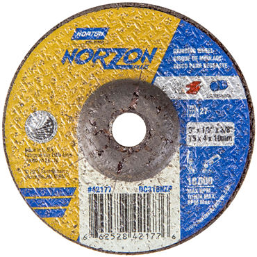 NorZon Plus SGZ Type 27 Grinding and Cutting Wheel