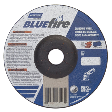 BlueFire Zirconia Alumina Type 27 Grinding Wheel