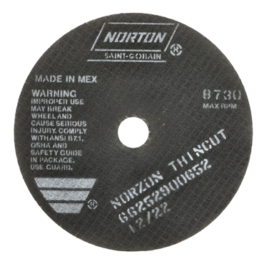 NorZon Plus RightCut 5SGZ Type 01/41 Right Angle Cut-Off Wheel