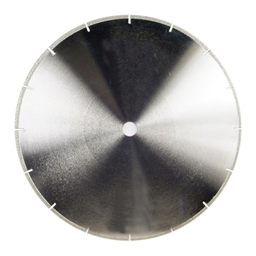 Winter Electroplated Slotted Diamond Cut-Off Saw Blade