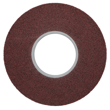 Bear-Tex Metal Finishing Aluminum Oxide Medium Grit Non-Woven Convolute Wheel