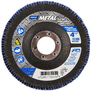 Metal Zirconia Alumina Coarse Grit Center Mount Fiberglass Conical Flap Disc