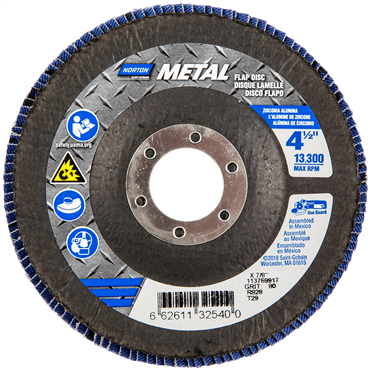 Metal Zirconia Alumina Coarse Grit Center Mount Fiberglass Conical Flap Disc