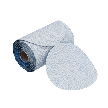 Dry Ice Ceramic Alumina Fine Grit Paper PSA Disc Roll