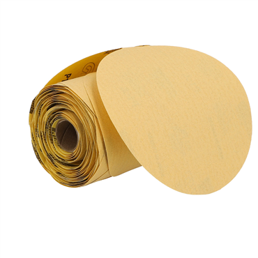 Gold Reserve Aluminum Oxide Fine Grit Paper PSA Disc Roll