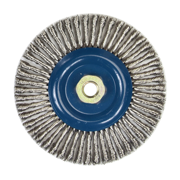 BlueFire Twist Knot Wire Arbor Wheel Brush