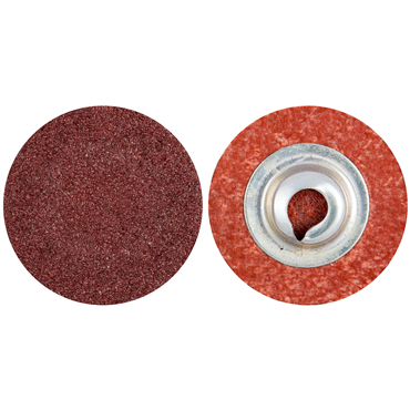 Aluminum Oxide Medium Grit TS (Type II) Quick-Change Cloth Disc
