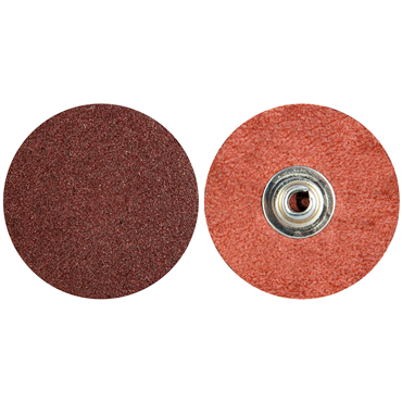 Aluminum Oxide Coarse Grit TS (Type II) Quick-Change Cloth Disc