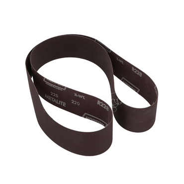 Metalite R228 Aluminum Oxide Very Fine Grit Cloth Narrow Benchstand Belt
