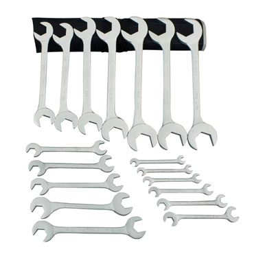 18 Pieces Angle Set Box End Wrench