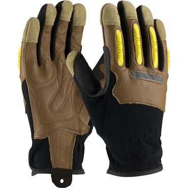 Top Grain Goatskin XL Size Brown Glove