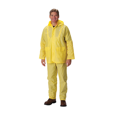 Yellow 0.25 mm Thickness 4XL Rainsuit