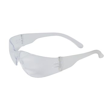 Clear Anti-Scratch One Size Safety Glasses