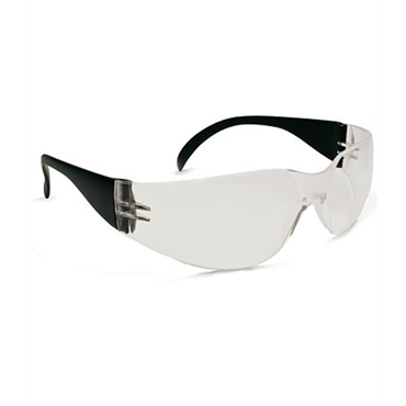 Black Clear Rimless Anti-Scratch Safety Glass