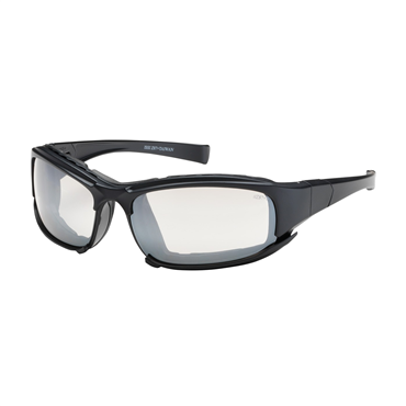 Black Anti-Scratch Anti-Fog One Size Safety Glasses