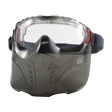 Gray One Size Safety Goggles