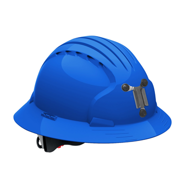 Blue Wheel Ratchet Size Adjustment Hard Hat