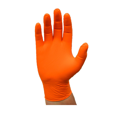 M Size Nitrile Industrial Grade Textured Disposable Glove