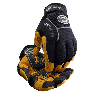 2XL Slip-On Cut & Sewn Leather Palm Glove