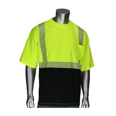 Hi-Vis Yellow Polyester Large Shirt