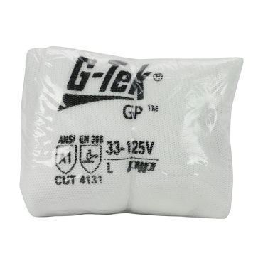 Flat Grip M Size White Glove