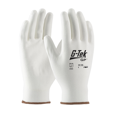 Flat Grip L Size White Glove