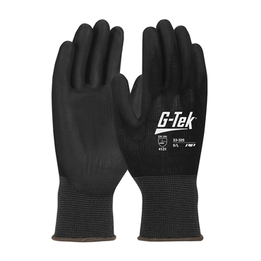 Flat Grip M Size Black Glove