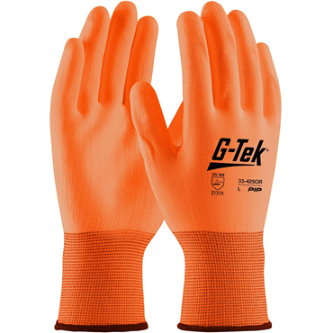 Flat Grip 2XL Size Hi-Vis Orange Glove