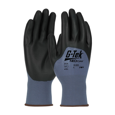 Foam Grip XS Size Blue Glove