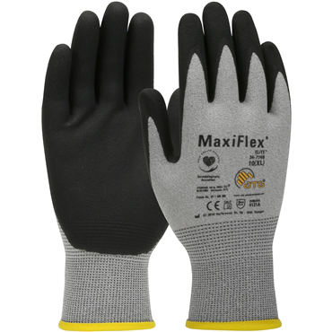 MicroFoam Grip 2XL Size Gray Glove