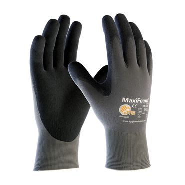 MicroFoam Grip 2XL Size Gray Glove