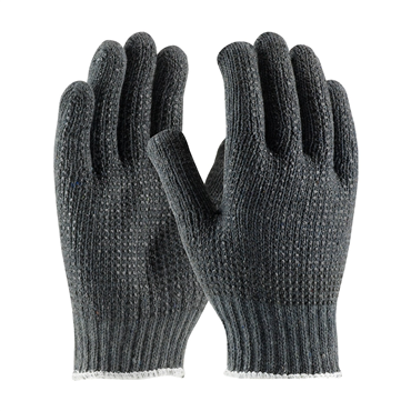 Gray Knit Wrist Cuff Large General Purpose Gloves
