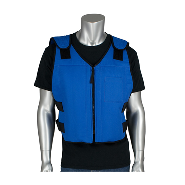 Blue Zipper Medium/Large Phase Change Vest