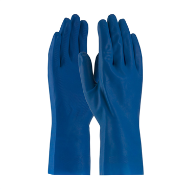 18 mil Thickness Unlined 12 in Latex Chemical Resistant Glove