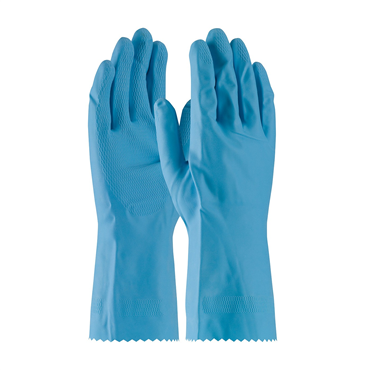 18 mil Thickness Flocked 12 in Latex Chemical Resistant Glove