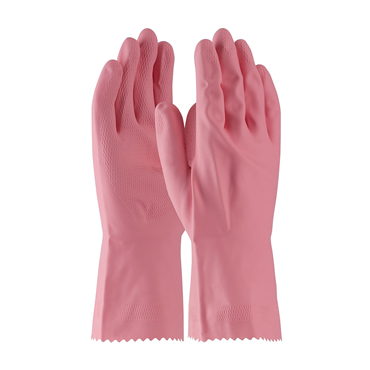 18 mil Thickness Flocked 12 in Latex Chemical Resistant Glove