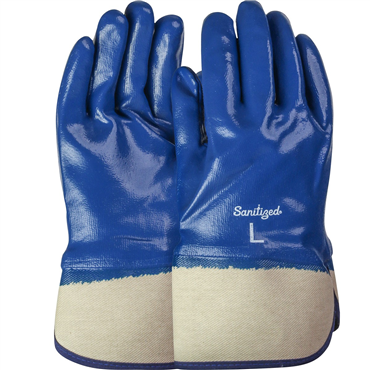 Jersey Nitrile Chemical Resistant Glove