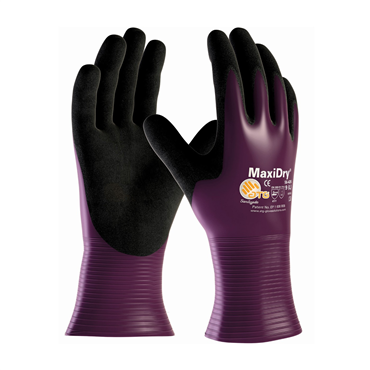 MicroFoam Grip 2XL Size Purple Glove